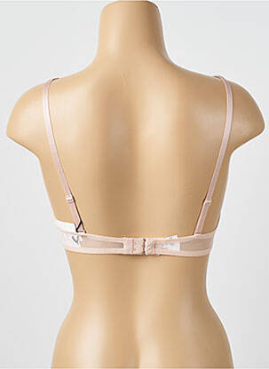 Soutien-gorge effet matière satinée haut soutien-gorge moulé rose AUBADE femme