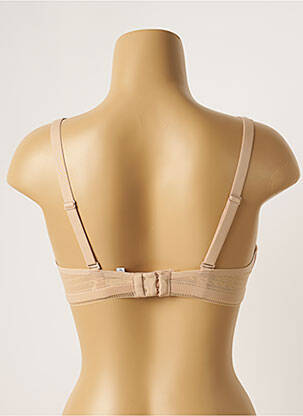 Soutien-gorge effet matière satinée haut soutien-gorge moulé chair SIMONE PERELE femme