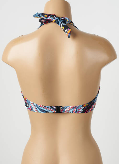 Haut de maillot de bain stretch haut soutien-gorge emboitant noir BESTFORM femme