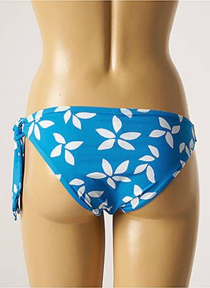 Bas de maillot de bain imprimé fantaisie culotte bleu AUBADE femme