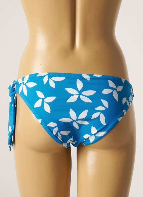 Bas de maillot de bain imprimé fantaisie culotte bleu AUBADE femme