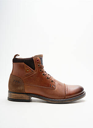 Bottines/Boots marron COTEMER pour homme