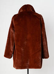 Manteau long marron AGATHE & LOUISE pour femme seconde vue