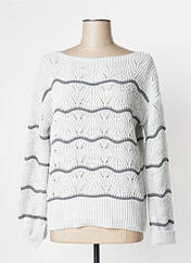 Pull gris QUATRE VINGT JOURS pour femme seconde vue