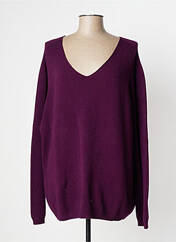 Pull violet L'ATELIER D'ANNA pour femme seconde vue