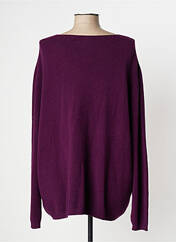 Pull violet L'ATELIER D'ANNA pour femme seconde vue