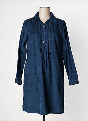 Robe mi-longue bleu AGATHE & LOUISE pour femme