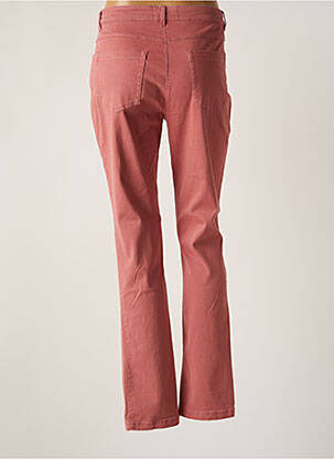 Pantalon slim stretch taille normale rose ÉTYMOLOGIE femme