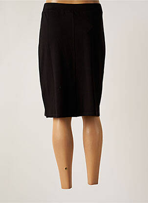Jupe mi-longue stretch noir AGATHE & LOUISE femme