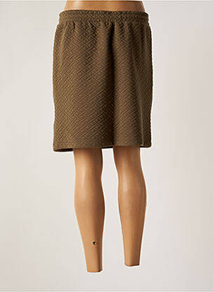 Jupe mi-longue taille normale vert ÉTYMOLOGIE femme