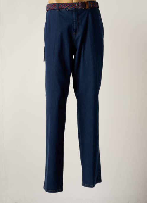 Pantalon chino bleu EMYLE pour homme