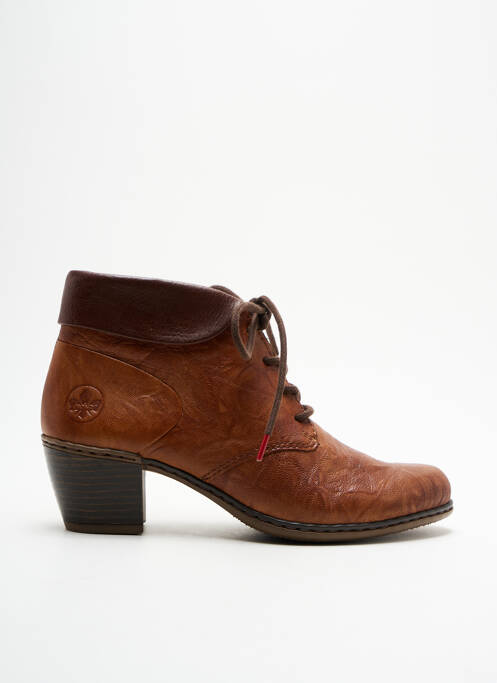 Bottines/Boots marron RIEKER pour femme