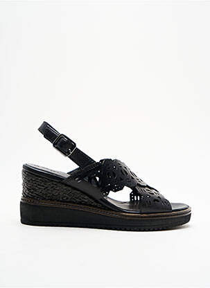 Sandales/Nu pieds noir TAMARIS pour femme