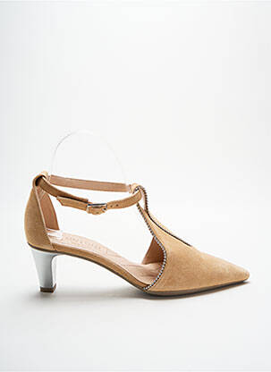Sandales/Nu pieds beige HISPANITAS pour femme