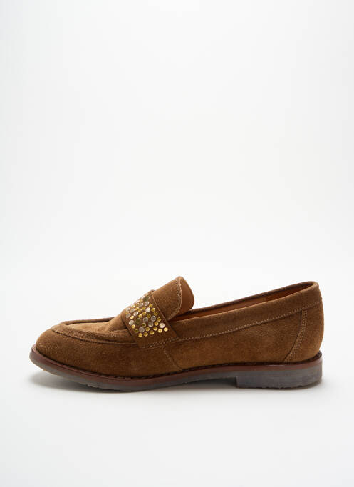 Mocassins marron ALIWELL pour femme