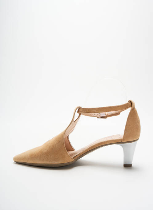 Sandales/Nu pieds beige HISPANITAS pour femme