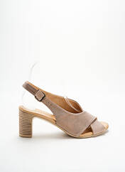 Sandales/Nu pieds beige LUNE & L'AUTRE pour femme seconde vue