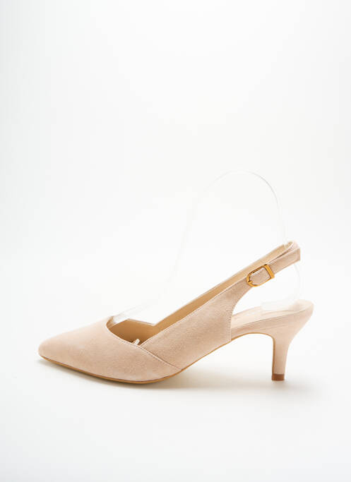 Sandales/Nu pieds rose ANDY BY SEMER pour femme