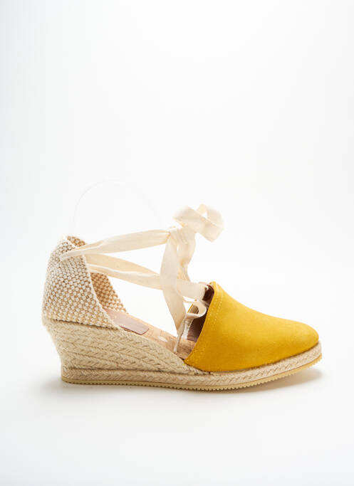 Espadrilles jaune HISTOIRES DE CHAUSSURES pour femme