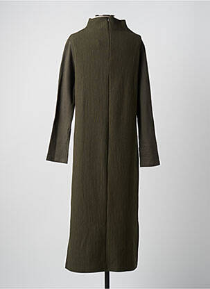 Robe longue manches longues manches longues vert LOTUS EATERS femme