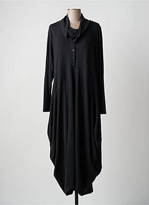 Robe longue gris ALEMBIKA pour femme