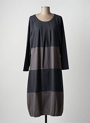 Robe longue gris KOKOMARINA pour femme