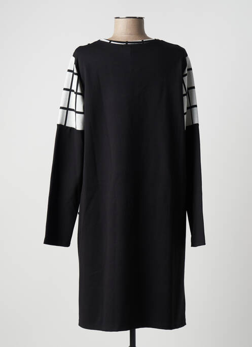 Robe mi-longue blanc POISSONS BLANCS pour femme