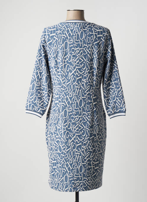 Robe mi-longue bleu DOLCEZZA femme