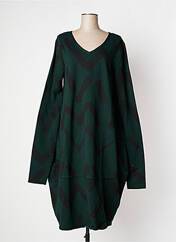Robe mi-longue vert KEDZIOREK pour femme seconde vue