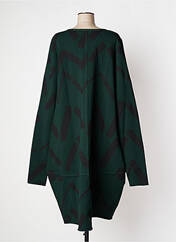 Robe mi-longue vert KEDZIOREK pour femme seconde vue