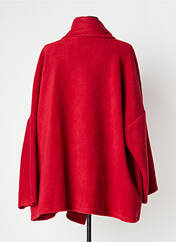 Veste casual rouge FRANCK ANNA pour femme seconde vue