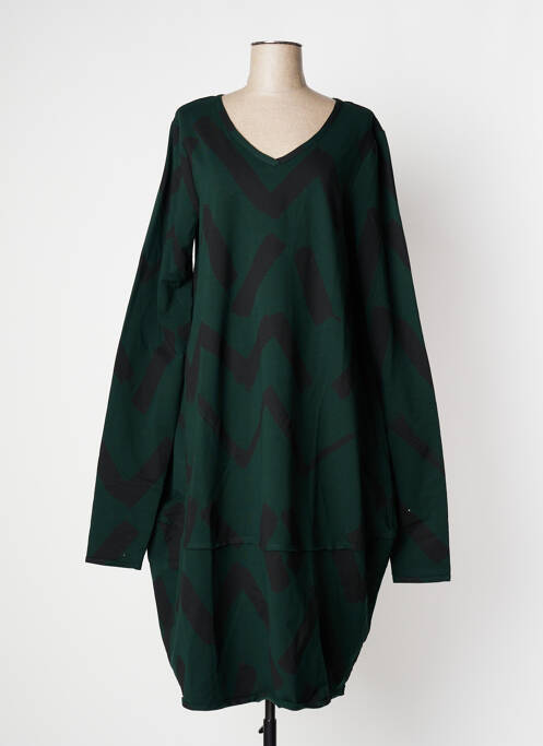 Robe mi-longue vert KEDZIOREK pour femme