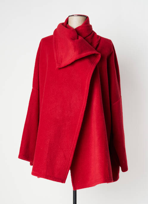 Veste casual rouge FRANCK ANNA pour femme