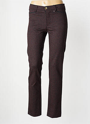 Pantalon slim taille normale taille normale noir WALTRON femme