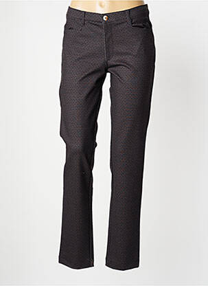 Pantalon slim stretch taille normale noir WALTRON femme