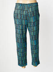 Pantalon large bleu OZAI N KU pour femme seconde vue