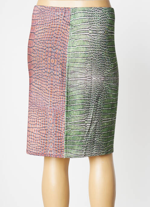 Jupe mi-longue vert JEI'S BY LETIZIA DENARO pour femme