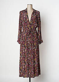 Robe longue manches longues manches longues rose VANESSA BRUNO femme