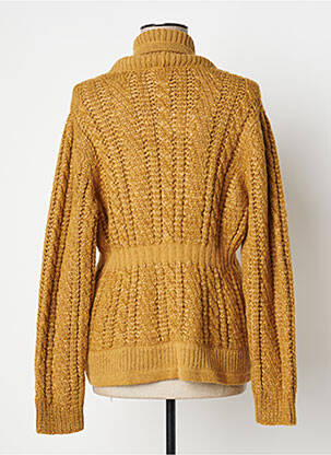 Gilet manches longues col châle beige MES DEMOISELLES...PARIS femme