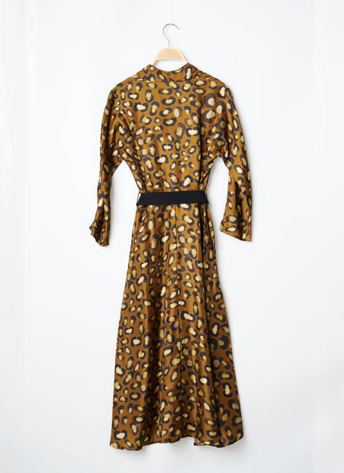 Robe mi-longue vert BELLEROSE pour femme