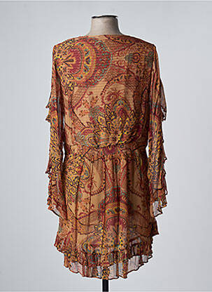 Robe courte manches longues manches longues beige MES DEMOISELLES...PARIS femme