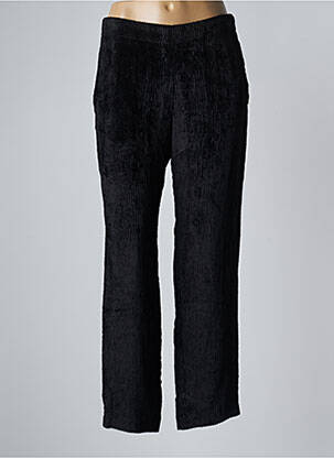Pantalon droit poches noir MOMONI femme