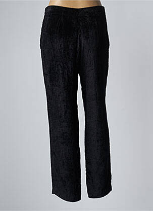 Pantalon droit poches noir MOMONI femme