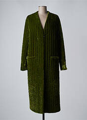 Manteau long vert POMANDERE pour femme seconde vue
