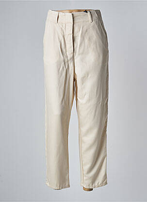 Pantalon droit beige ATTIC AND BARN pour femme