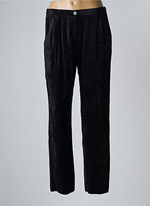 Pantalon droit noir FORTE-FORTE pour femme