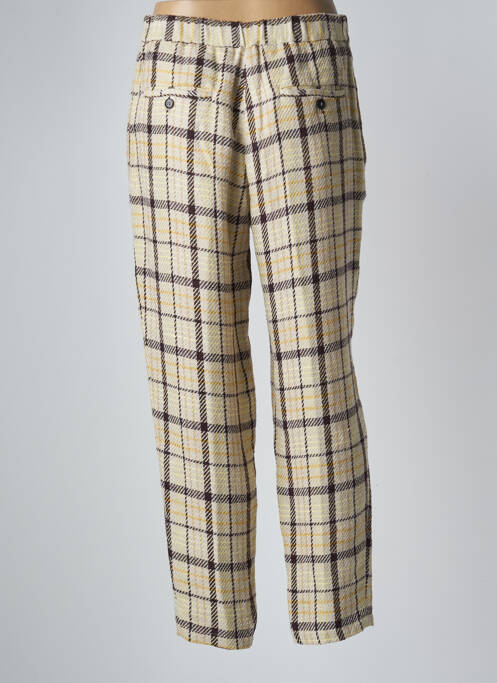 Pantalon droit beige POMANDERE pour femme