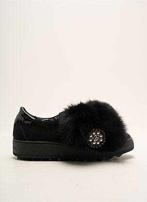 Baskets talon plat jusqu'à 3cm noir PHILIPPE MODEL femme