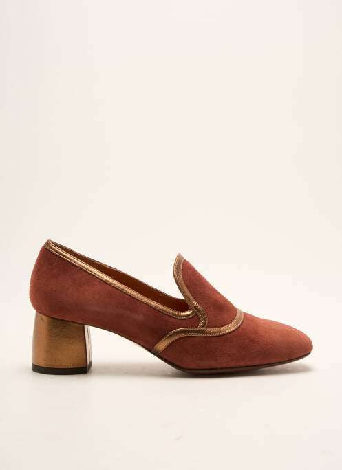 Mocassins talon de 4 à 6cm marron CHIE MIHARA femme