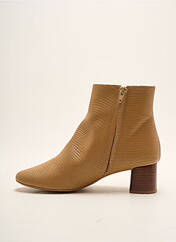 Bottines/Boots beige ANAKI pour femme seconde vue